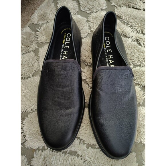 Cole Haan Other - Cole Haan Black Sip On Men's Shoes Size 11M Style C39553 Grand 360 Design NWOB